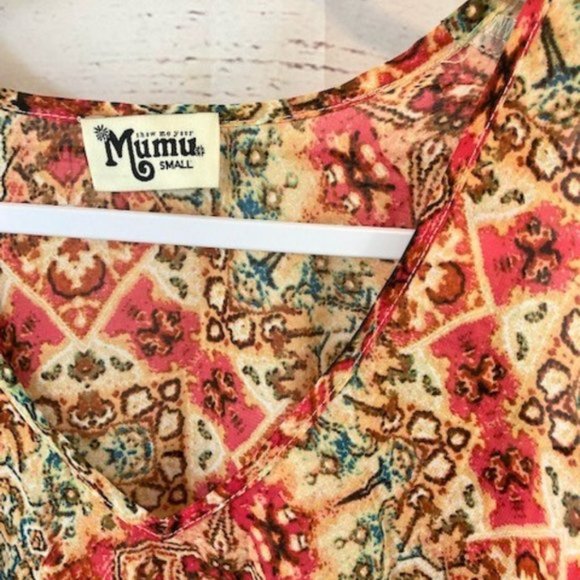 Show Me Your Mumu Peta-Boo Tunic in Santiago Sandstone - Picture 7 of 9